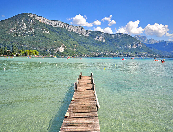 lac d'annecy camping