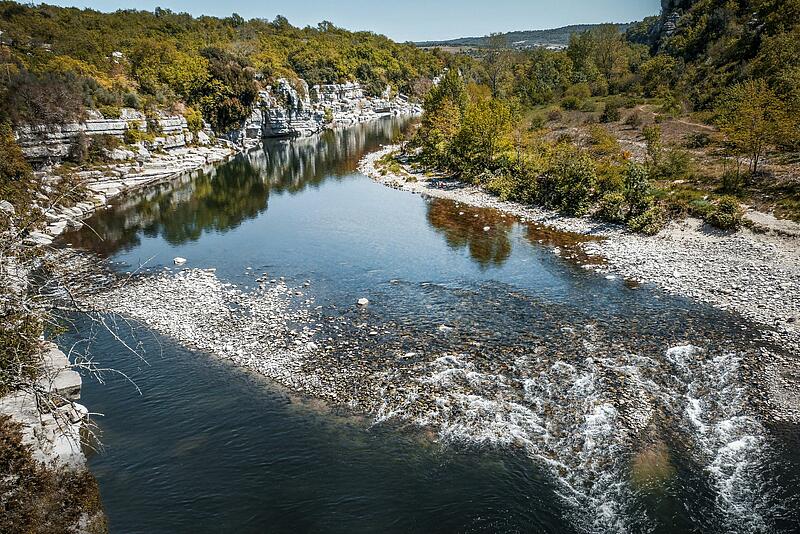 gorges de l'Ardèche, panorama