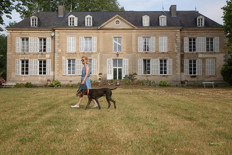 un camping de luxe avec golf