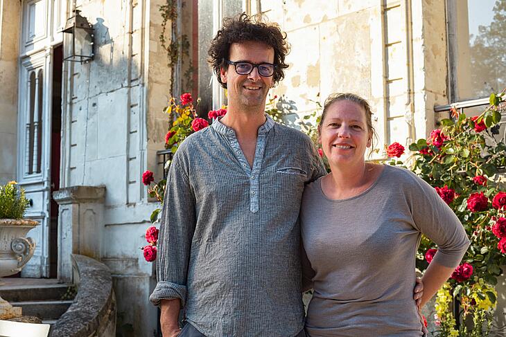 JESSICA ET RAPHAËL BONY, gérants du camping Castel Le Brévedent portrait de JESSICA ET RAPHAËL BONY, gérants du camping Le Brévedent, en Normandie