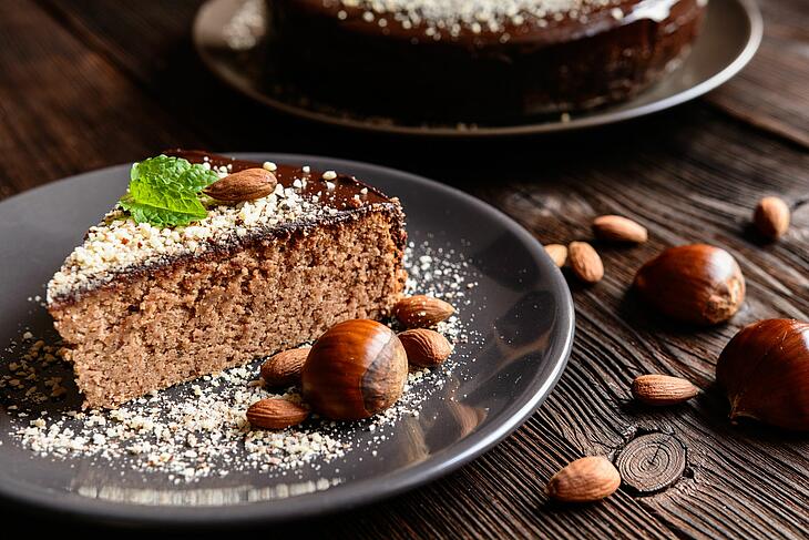 fondant à la châtaigne  recette gâteau ardéchois