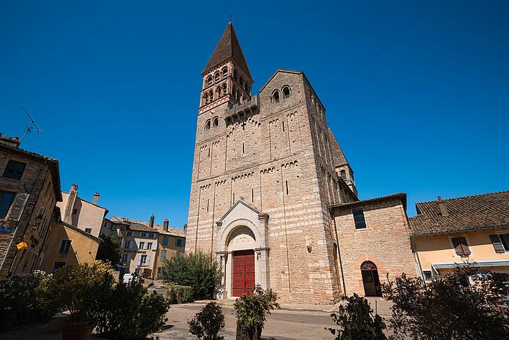 abbaye de saint-philbert à Tournus, Bourgogne