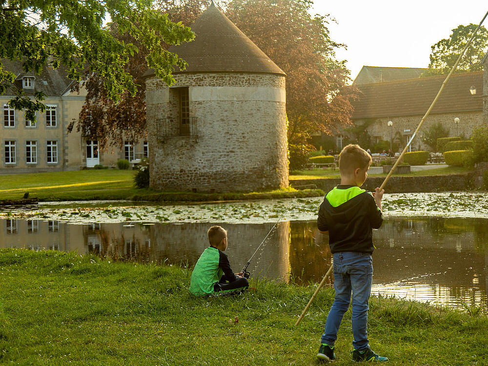 Camping Castel Camping Château de Lez-Eaux Saint Pair sur mer Normandie 23