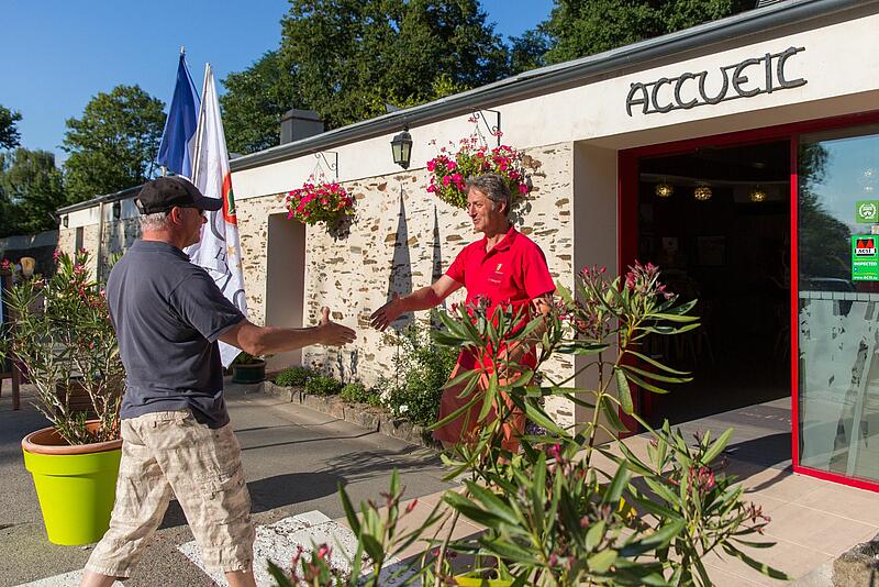 camping haut de gamme en France, un accueil soigné