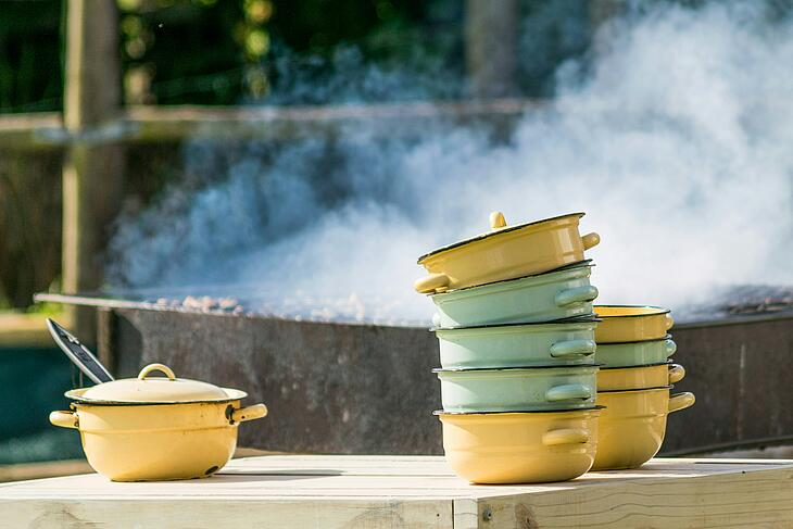 matériel pour bien manger en camping