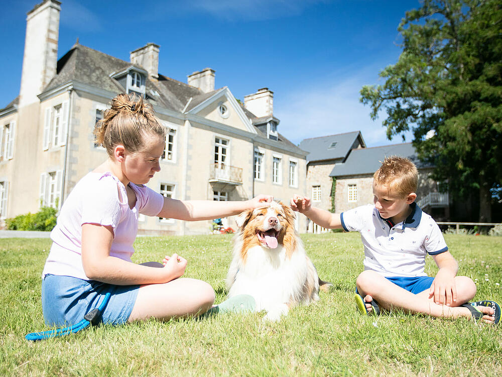 Camping Castel Camping Château de Lez-Eaux Saint Pair sur mer Normandie 17