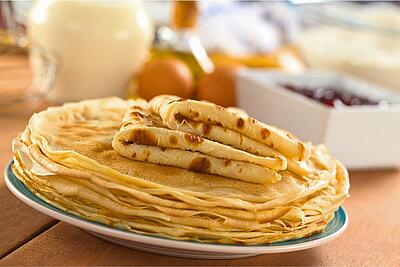La recette de la pâte à crêpes du Domaine de la Ville Huchet