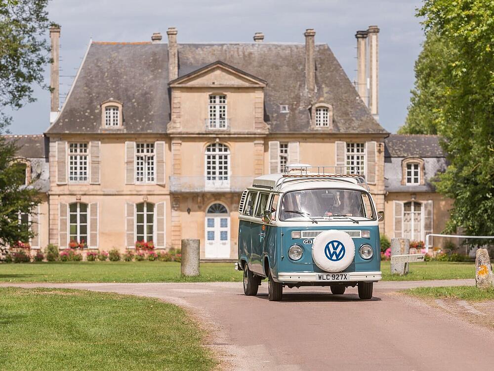 Camping Castel Camping Château de Martragny Martragny Normandie 3