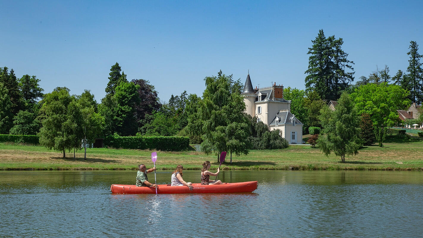 Camping Château de Poinsouze, Creuse