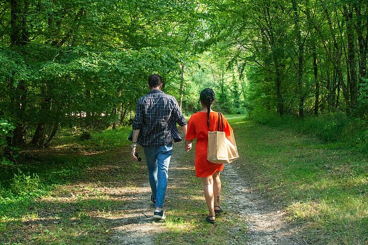 randonnée camping en septembre