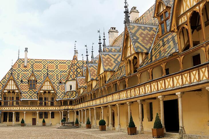 vue de Beaune, en Bourgogne