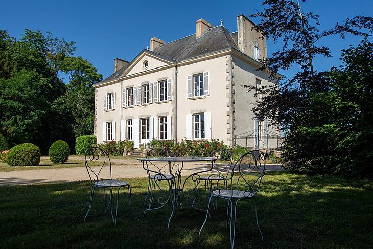 vue de la façade de la garangeoire