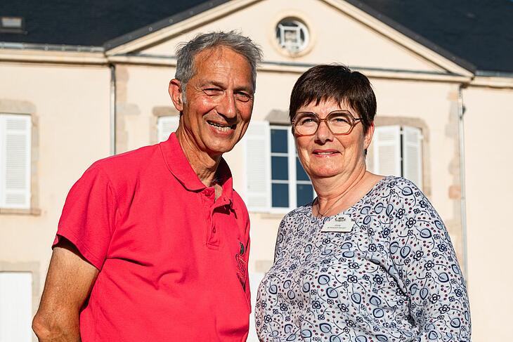 les propriétaires du camping la Garangeoire les propriétaires du camping la Garangeoire