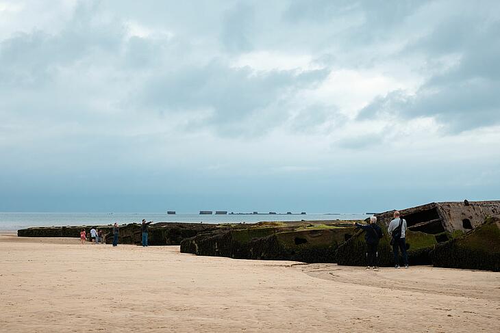 Visite des plages du Débarquement avec le camping de Martragny