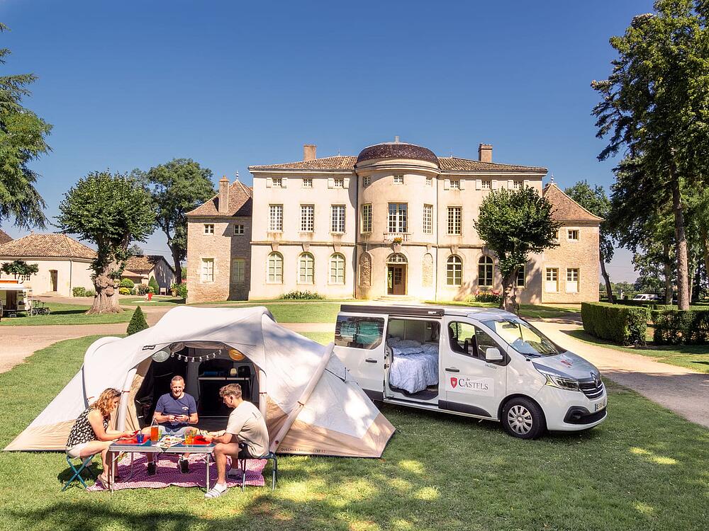 Camping Castel Camping Château de L'Epervière Gigny-sur-Saône Bourgogne-Franche-Comté 0