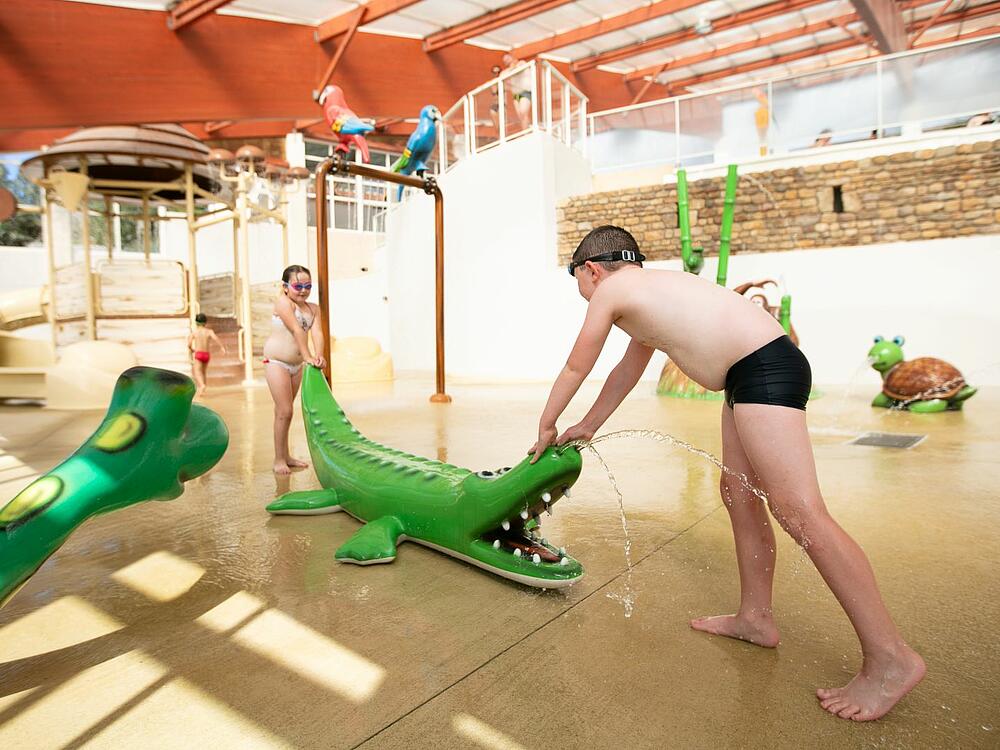 Camping Castel Camping Château de Lez-Eaux Saint Pair sur mer Normandie 2