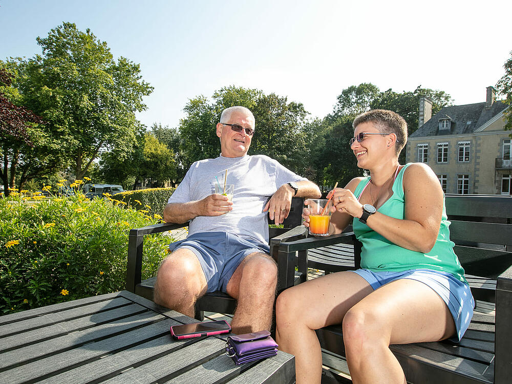 Camping Castel Camping Château de Lez-Eaux Saint Pair sur mer Normandie 16