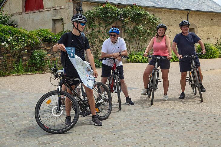 balade en vélo en août