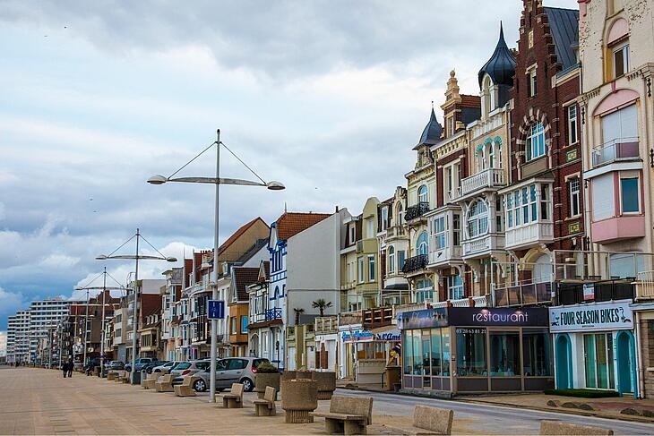 vue d'une rue de Dunkerque