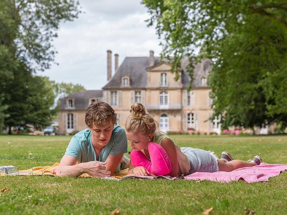 Camping Castel Camping Château de Martragny Martragny Normandie 10