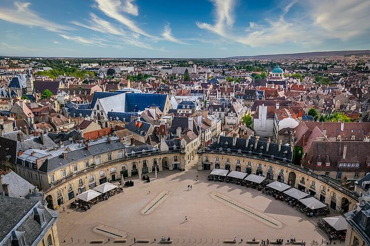 Dijon, sur la route des vins de Bourgogne